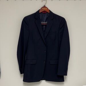 Alfani Men's Dark Navy Two-Button Sport Coat